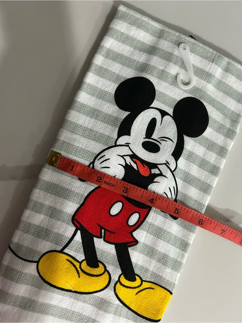 Disney Mickey Mouse Striped Bibs - White, Gray, Red, Yellow, Black